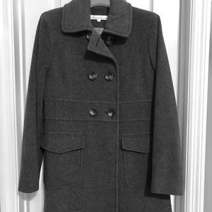 Charcoal pea coat